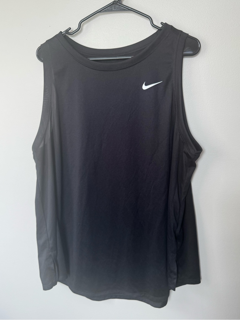 Plus Size Nike Black Athletic Tank